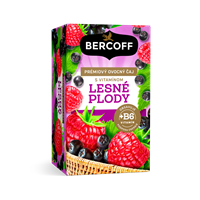 BERCOFF Prémiový ovocný čaj 16x2g LESNÍ PLODY