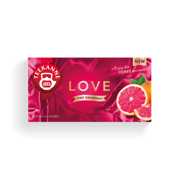 TEEKANNE LOVE ovocný čaj Pink Grapefruit 20x,2,25g