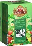 BASILUR Cold Brew Strawberry Cucumber & Mint přebal 20x2g
