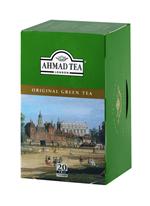 Ahmad Tea zelený porcovaný čaj  Green Tea přebal ALU 20x2g