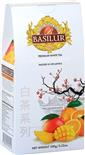 BASILUR White Tea Mango Orange papír 100g