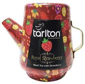 TARLTON Tea Pot Royal Strawberry Black Tea plech 100g