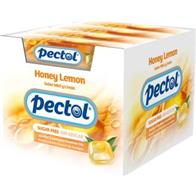 PECTOL  BEZ CUKRU s příchutí med a citron 34g(minimální trvanlivost 05/2024)