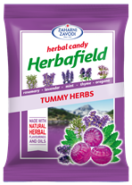 HERBAFIELD Bylinné bonbony Tummy Herbs (na zažívání) 75g