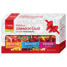 APOTHEKE kolekce zimních čajů  3x20x2g