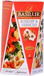 BASILUR Herbal Infusions Rosehip & Hibiscus 15x2g