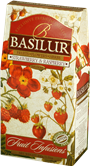 BASILUR Fruit Strawberry & Raspberry papír 100g