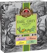 BASILUR Earl Grey Green Assorted přebal 40 gastro sáčků