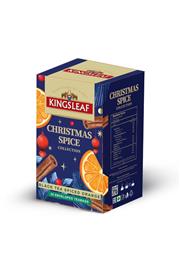 KINGSLEAF Xmas Black Spiced Orange přebal 20x2g
