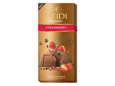HEIDI Milkberry milk chocolate with strawberry 80g, Mléčná čokoláda s
