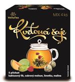 VELTA TEA Zelené kvetoucí čaje s příchutí kaktusový fík, cukrový meloun, limetka, malina 