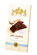 CARLA Hořká čokoláda 60% se solí 80g 