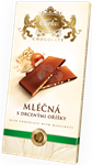 CARLA Mléčná čokoláda s drcenými oříšky 80g
