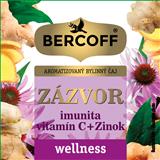 BERCOFF  Zázvor IMUNITA VITAMÍN C+ZINEK 10x2g