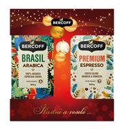 BERCOFF Multipack zrnkových káv 2x500g