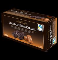 MAITRE TRUFFOUT - Čokoládové karamelové plátky (balené miničokoládky) 200g