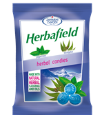 HERBAFIELD Bylinné bonbony Eukalyptus 75g 