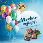 SMITH  "VŠECHNO NEJLEPŠÍ" belgické pralinky z mléčné čokolády 75g