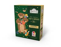 AHMAD TEA Teddy s Favourite 30 sáčků ovocných čajů+medvídek