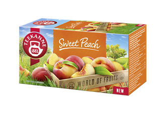 TEEKANNE Sweet Peach ovocný čaj 20x2,5g