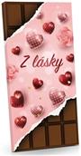 " Z LÁSKY (MOTIV ČOKOLÁDA)" mléčná čokoláda 100 g (15)§