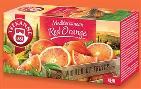 TEEKANNE ovocný čaj Mediterranean Red Orange 20x,2g