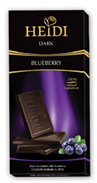 HEIDI čokoláda Dark BLUEBERRY 80g
