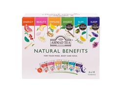 AHMAD TEA Natural Benefits porcovaný čaj 6x10 sáčků