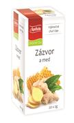 APOTHEKE Zázvor a med 20x2g