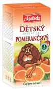 APOTHEKE Dětský ovocný čaj pomerančový 20x2g