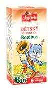 APOTHEKE Dětský čaj bio rooibos 20x1,5g