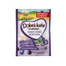 Bonavita Dobrá kaše ovesná borůvka&černý rybíz 55g