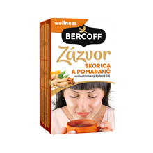 BERCOFF KLEMBER Zázvor se skořicí a pomerančem 16x2,25g