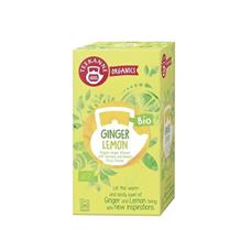 TEEKANNE 20x1,8g Organics BIO Ginger  Lemon (minimální trvanlivost 16.8.2025)