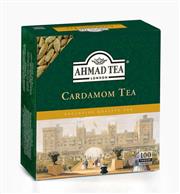 AHMAD TEA 100x2g Teabags, Cardamon Tea černý čaj(min.trvanlivost 6/2021)