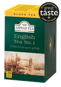 Ahmad Tea porcovaný černý čaj English No. 1 přebal ALU 20x2g(minimální trvanlivost 7/2021