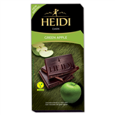 HEIDI hořká čokoláda Dark Green Apple (zelené jablko) 80g