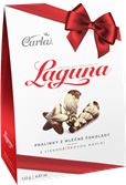 CARLA Laguna - mořské plody-pralinky z mléčné čokolády s lískooříškovou náplní 125g 