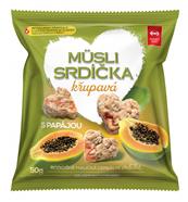 SEMIX Musli srdíčka křupavá s papájou 50g