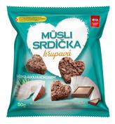 SEMIX Musli srdíčka křupavá s kokosem a čokoládou 50g