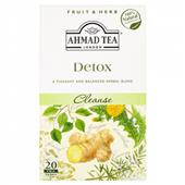 AHMAD TEA 20x2g  Detox funkční čaj (minimální trvanlivost 5/2022) 