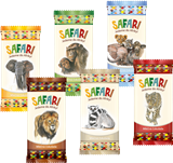 CARLA Safari - mléčná čokoláda 20g