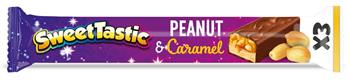 SWEET TASTIC PEANUT&CARAMEL-tyčinka s arašídy a karamelem 60g