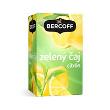 BERCOFF ZELENÝ ČAJ - CITRÓN 20x1,5g (12)