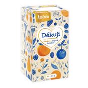 APOTHEKE Děkuji -dárková čajová kolekce 4x5 sáčků